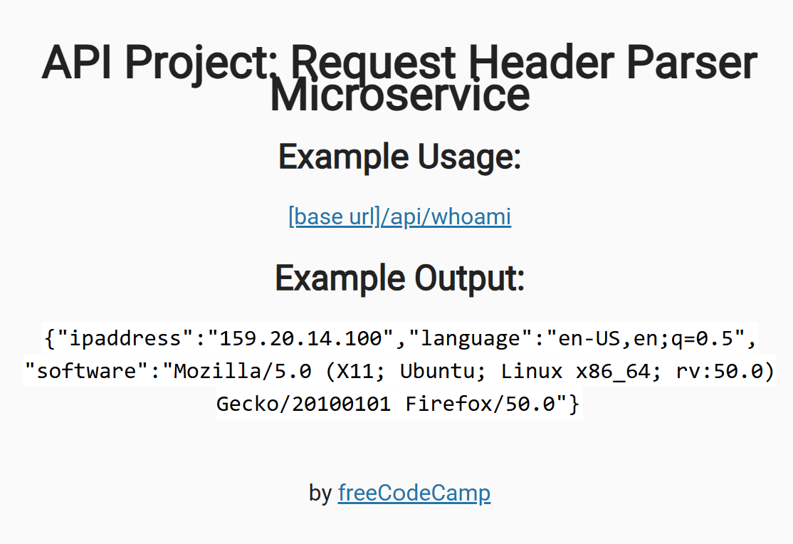 image of freeCodeCamp example project